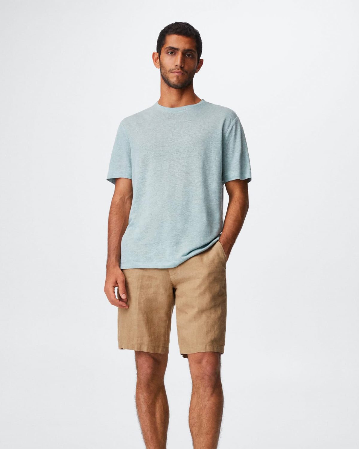 100% linen shorts - Image 2