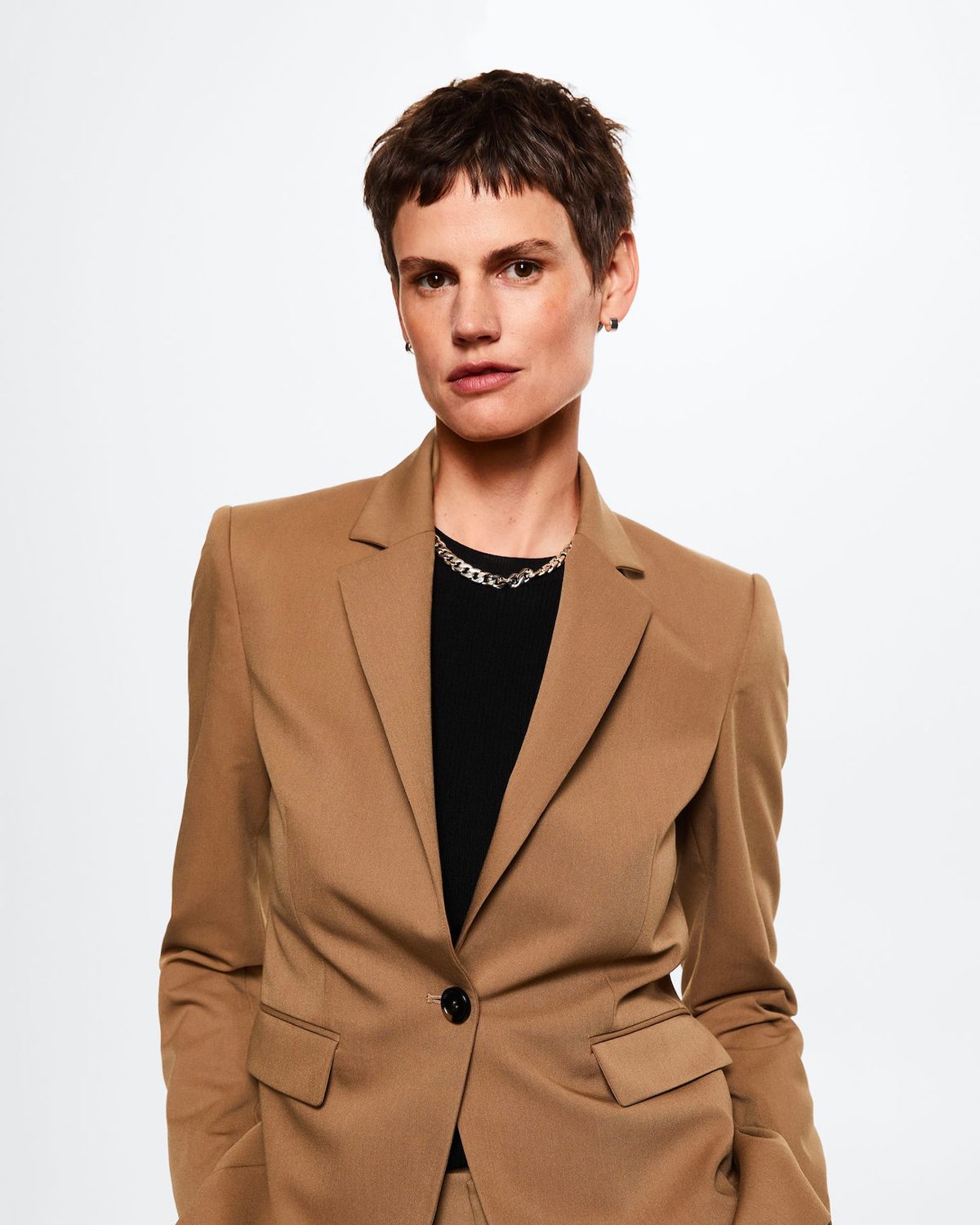 Fitted suit jacket - Image 2