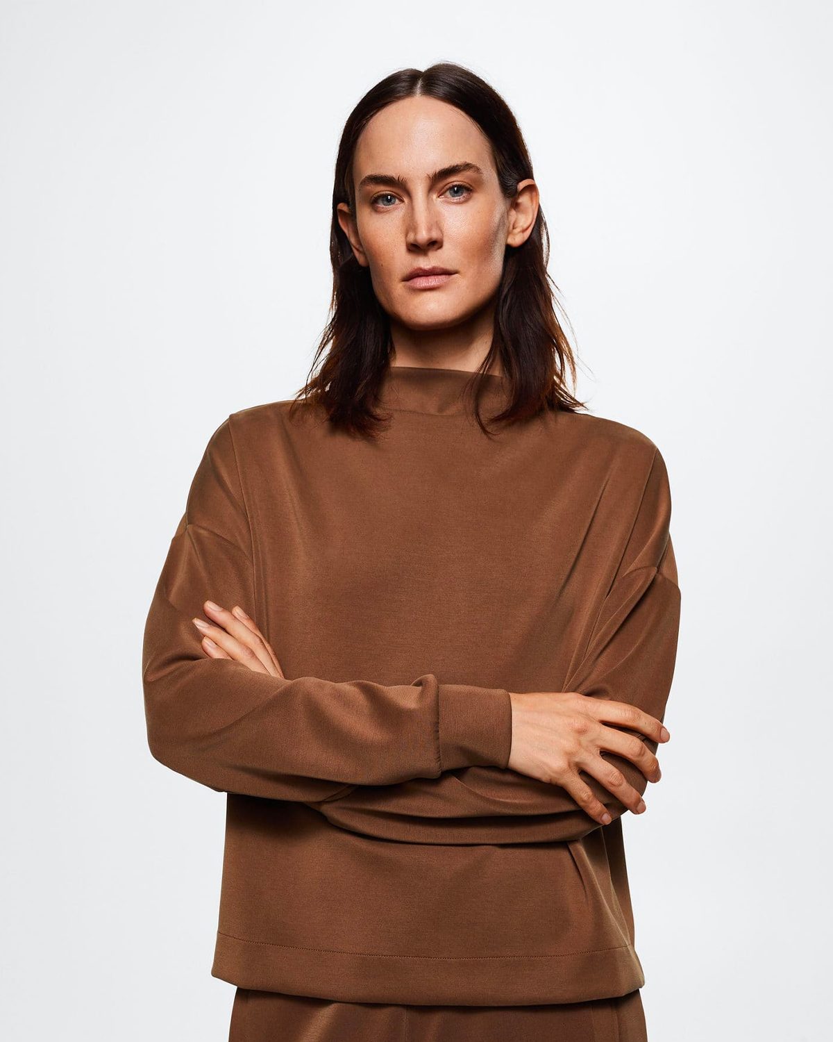 High collar sweatshirt - Image 2