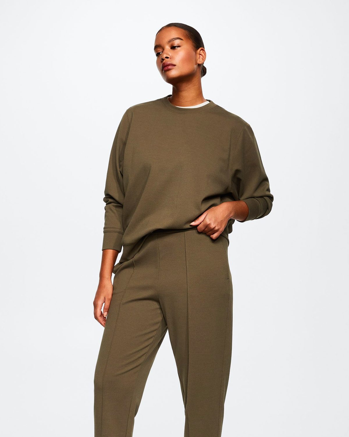 Piqué sweatshirt - Image 2