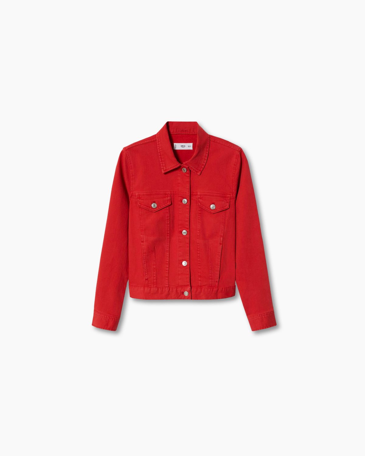 Pocketed denim jacket